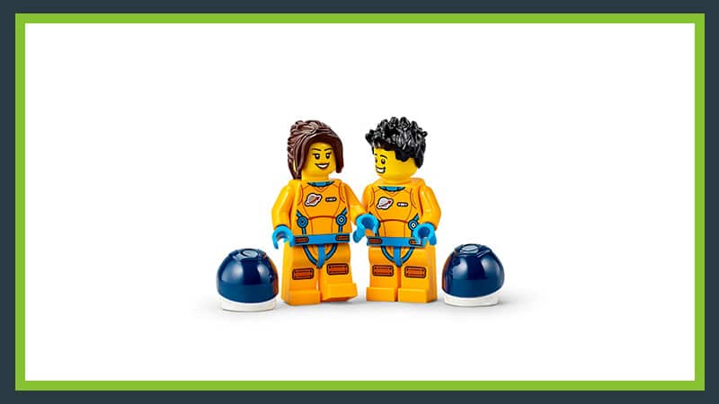 LEGO released Space minifigures to promote STEAM in education