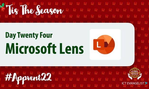Final Day!  Day 24 – Microsoft Lens