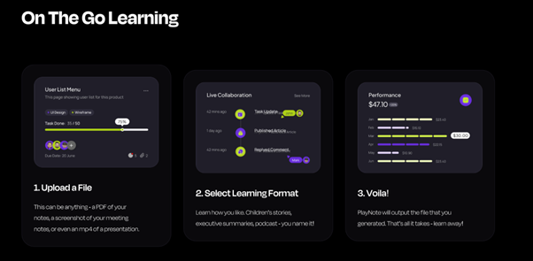 PlayNote workflow