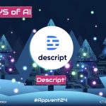 Day 09 of #24DaysOfAI – Powerful video editing using Descript